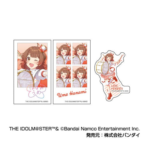 『学園アイドルマスター』メモリーカットステッカー IDphoto 3枚入り【BOX】